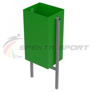 Купить Урна для мусора прямоугольная 370х250х650 мм в Омске 