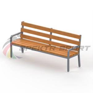 Купить Уличная скамейка со спинкой Дача в Омске 