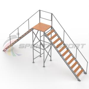 Купить ОКД Сквозная лестница в Омске 