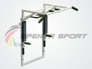 Купить Турник 3 в 1 на раме Оптимус разборный цв. белый в Омске 