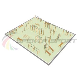 Купить Парковая площадка для Воркаут и WRK 4_76mm в Омске 