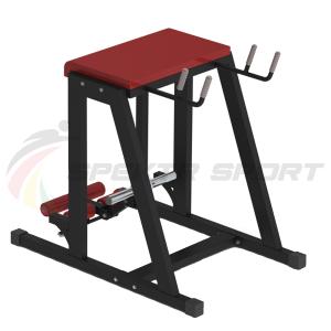 Купить Обратная гиперэкстензия Spektr Sport с отягощением (свободный вес) в Омске 