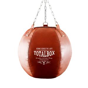 Купить Груша кожаная боксерская "LOFT Шар" Totalbox в Омске 