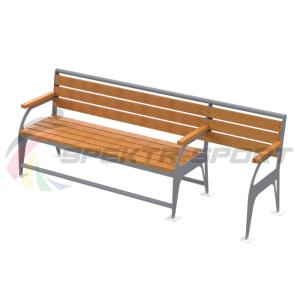 Купить Скамья с местом для коляски в Омске 